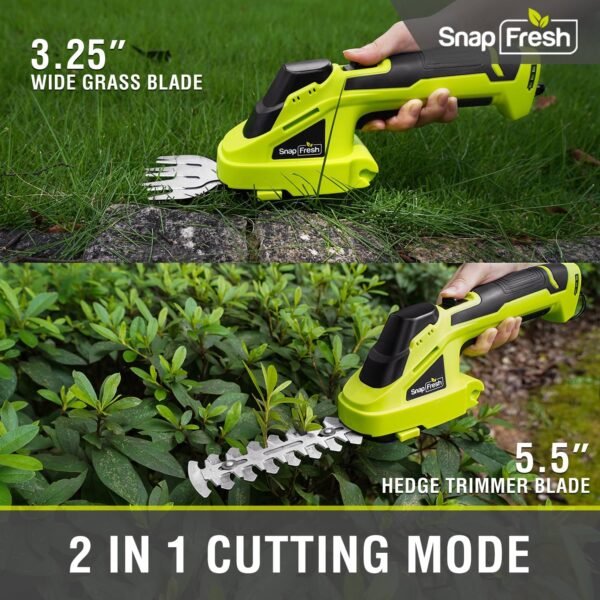 Efficient and Lightweight: SnapFresh Cordless Grass Shear Review