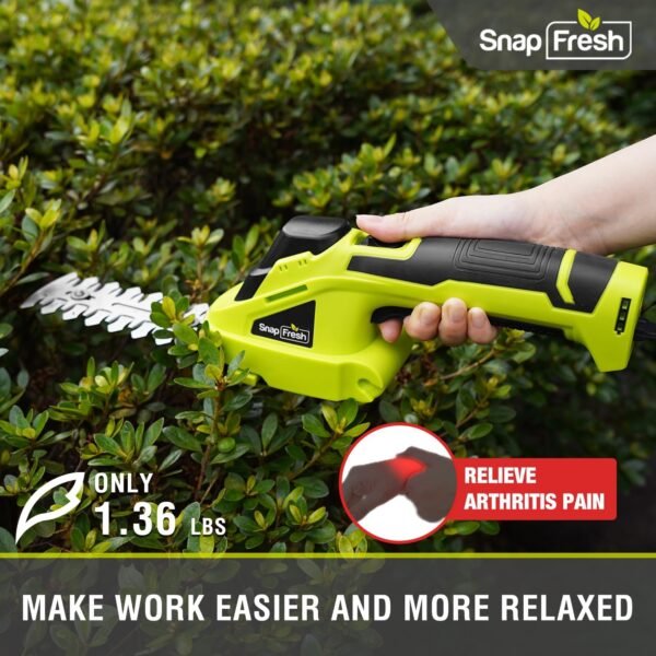 Efficient and Lightweight: SnapFresh Cordless Grass Shear Review