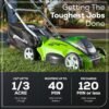 Effortless Lawn Care: Greenworks 40V Cordless Mower Review