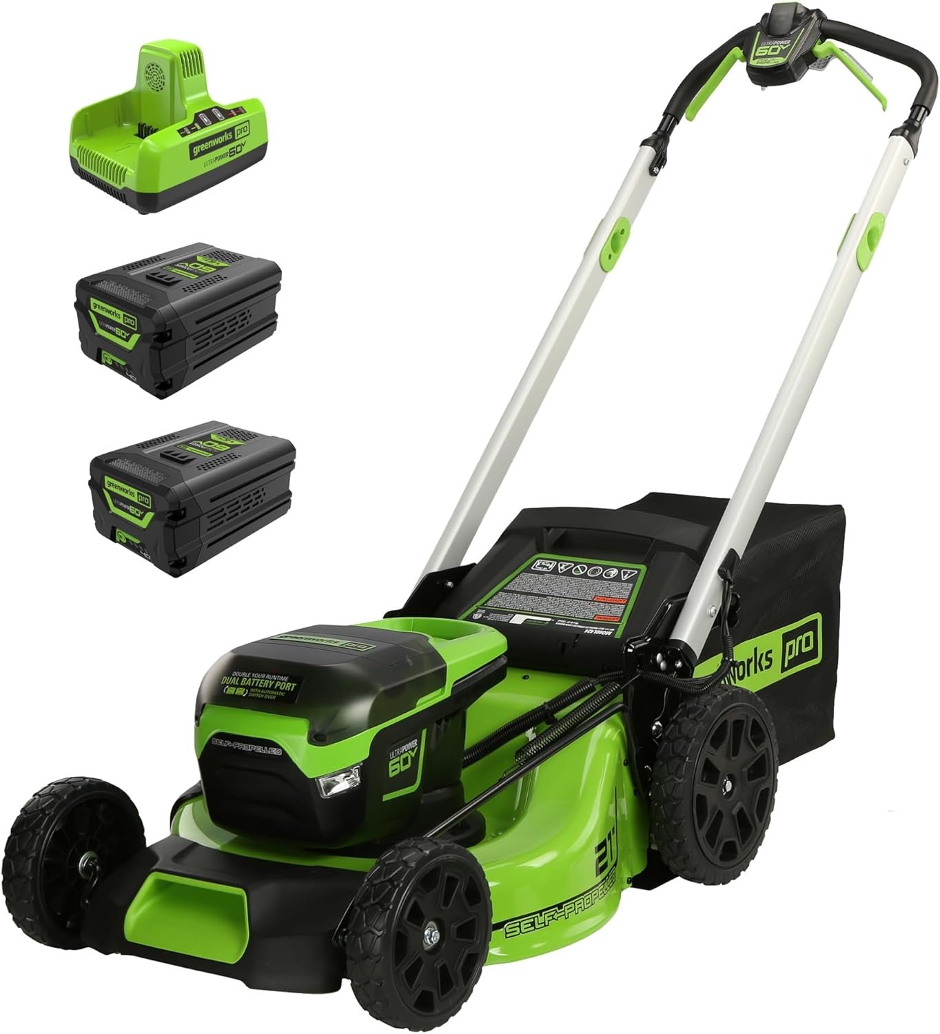 Effortless Lawn Care with Greenworks 60V Cordless Mower