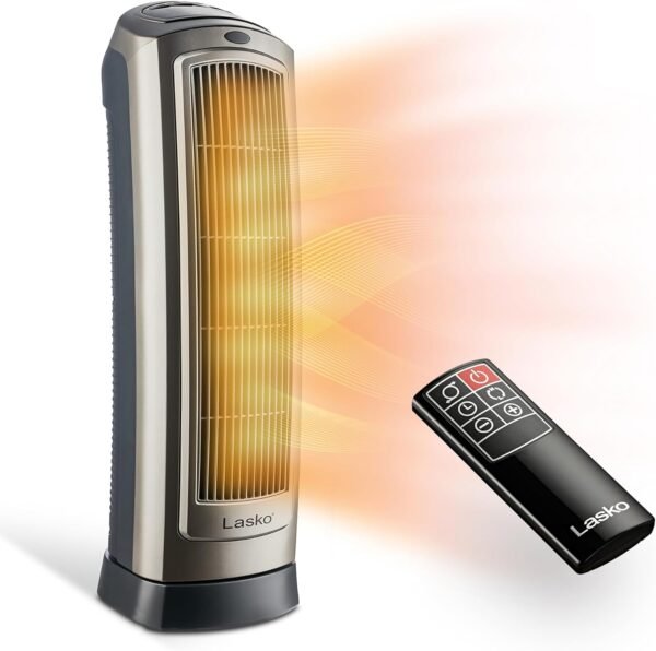 Stay Warm with Lasko's Compact Ceramic Tower Heater